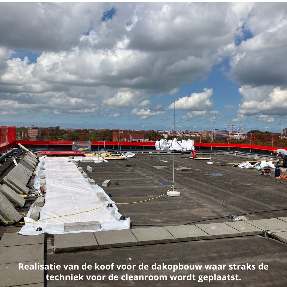 projectmanagement cleanroom ziekenhuis Antoni van Leeuwenhoek