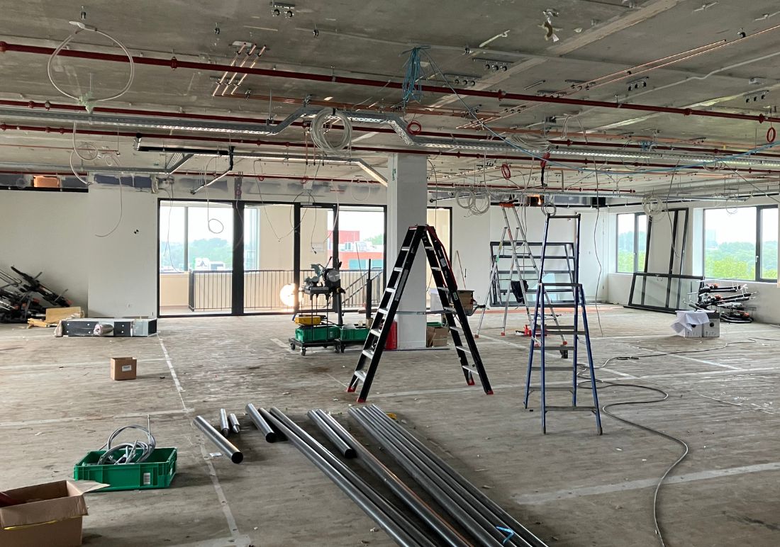 projectmanagement cleanroom ziekenhuis Antoni van Leeuwenhoek